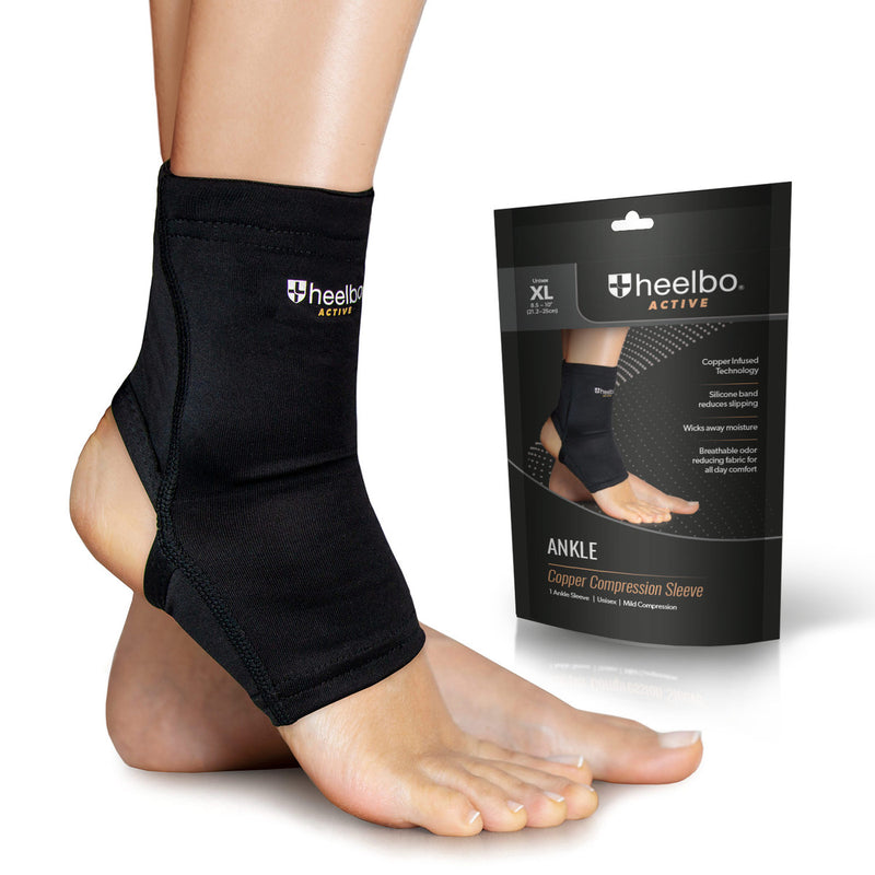 Heelbo - Ankle Copper Comp Sleeve