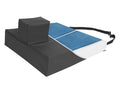 Gel Wedge Cushion w/ Pommel w/Stretch Nylon Top & Vinyl Bottom Cover  16"x16"x4"-2" | PA-76056GP