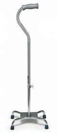 Graham Field Lumex Silver Collection Low Profile Quad Cane ( Packaging - Case of 4 )