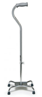 Graham Field Lumex Silver Collection Low Profile Quad Cane ( Packaging - Case of 4 )