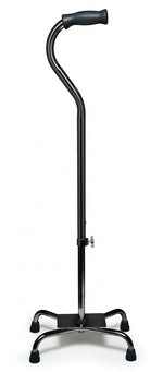 Graham Field Lumex Silver Collection Low Profile Quad Cane ( Packaging - Case of 4 )