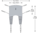 Graham Field SURELIFT™ Universal Slings ( Packaging - Each of 1 )
