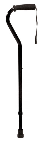 Graham Field Lumex Aluminum Adjustable Offset Cane Nitrile Grip Standard Length ( 31"-39") ( Packaging - Case of 6 )