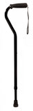 Graham Field Lumex Aluminum Adjustable Offset Cane Nitrile Grip Standard Length ( 31"-39") ( Packaging - Case of 6 )