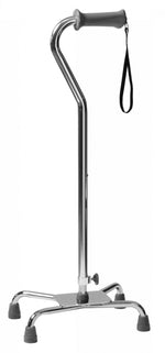 Graham Field Lumex Silver Collection Low Profile Quad Cane ( Packaging - Case of 4 )