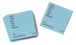 Graham Field Medicine Dispenser Tray Cards, Card size: 1 ½" x 1 ¾" ( Packaging - Each/Box of 500 )