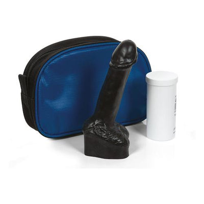 Condom training model, dark skin tone