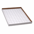 Globe Scientific Label Sheets, Cryo, 25x25mm, for Microscope Slides, 20 Sheets, 80 Labels per Sheet, White - GS-LCS-25X25W