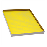Globe Scientific Label Sheets, Cryo, 33x13mm, for 1.5-2mL Tubes, 20 Sheets, 85 Labels per Sheet