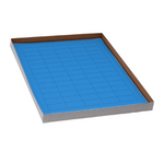 Globe Scientific Label Sheets, Cryo, 38x19mm, for General Use, 20 Sheets, 60 Labels per Sheet