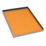 Globe Scientific Label Sheets, Cryo, 38x6mm, for Microplates, 20 Sheets, 156 Labels per Sheet