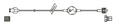 CODAN LightSafe® MiniBore Extension Set, female luer-lock, slide clamp, 0.2 micron air eliminating filter, male luer-lock