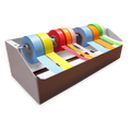 Globe Scientific Labeling Tape Dispenser, for 500", 12-1/8" x 5" - GS-LT-DIS500L