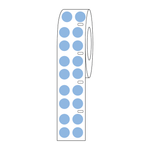 Globe Scientific Label Roll, Cryo, Direct Thermal, 13mm Dots, for 2.0mL Tubes