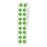 Globe Scientific Label Roll, Cryo, Direct Thermal, 13mm Dots, for 2.0mL Tubes