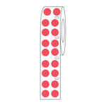 Globe Scientific Label Roll, Cryo, Direct Thermal, 13mm Dots, for 2.0mL Tubes