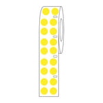 Globe Scientific Label Roll, Cryo, Direct Thermal, 13mm Dots, for 2.0mL Tubes