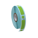 Globe Scientific Label/Dot Combo Roll, Cryo, Direct Thermal, 38x13mm & 9.5mm Dot, for 2.0mL Tubes