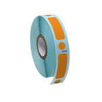 Globe Scientific Label/Dot Combo Roll, Cryo, Direct Thermal, 38x13mm & 9.5mm Dot, for 2.0mL Tubes
