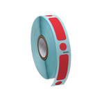Globe Scientific Label/Dot Combo Roll, Cryo, Direct Thermal, 38x13mm & 9.5mm Dot, for 2.0mL Tubes