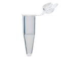 Globe Scientific  0.2mL Individual PCR Tube with Dome Cap, Clear - GS-PCR-02D