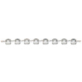 Globe Scientific 0.2mL 8-Strip Dome Caps, No Tubes, Natural - GS-PCR-02DC