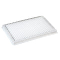 Globe Scientific 384-Well PCR Plate, A24 Single Notch design (ABI-Style)