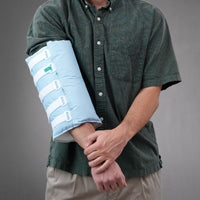 Arm Splint Posey SecureSleeves D-Ring / Hook and Loop Strap Closure Small - 8168S