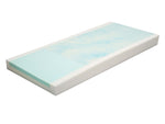 Pressure Relieving Foam Mattress w/3" Raised Rails  36"x76"x9" | PA-81054