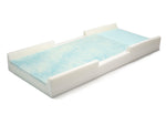 Pressure Relieving Foam Mattress w/3" Raised Rails 36"x84"x9" | PA-81056