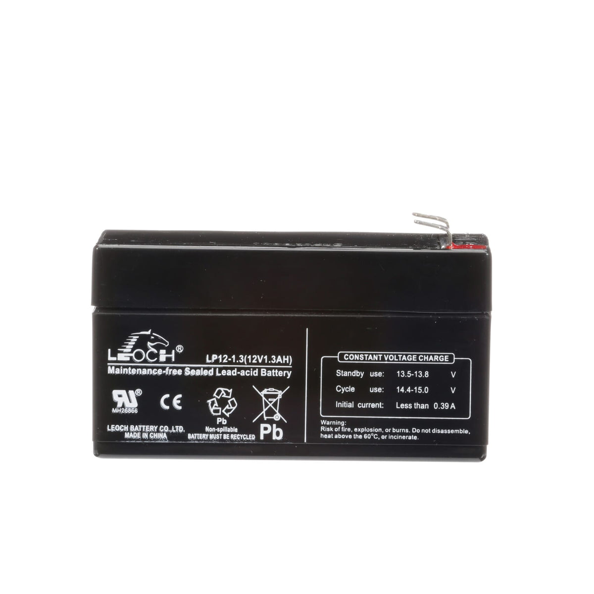 Hillrom 12V, 1.3 Amp Hour Battery  QD1642A
