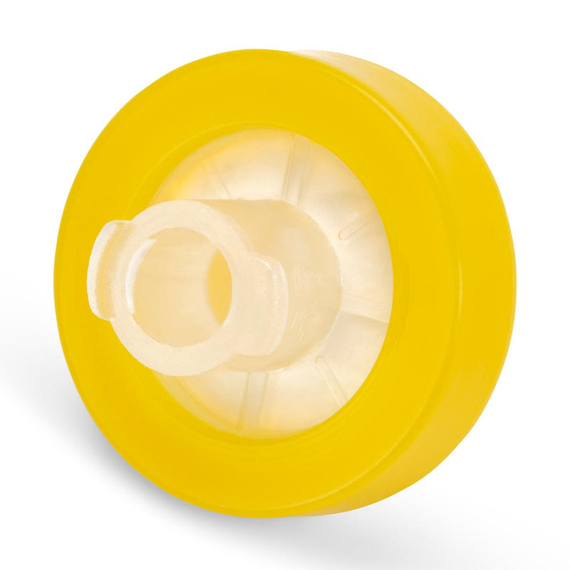 Globe Scientific Syringe Filter, Nylon Membrane, 0.45μm Porosity, 13mm and 30mm Diameter, PP Housing, STERILE, Individually Wrapped