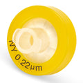 Globe Scientific Syringe Filter, Nylon Membrane, 0.22μm Porosity, 13mm and 30mm Diameter, PP Housing, Non-sterile, Bulk Packed - GS-SF-NYLN-2213