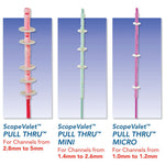 ScopeValet™ Pull Thru™  Single Procedure User Packs & Stubby Brush - 5mm x 2200mm | Case of 60