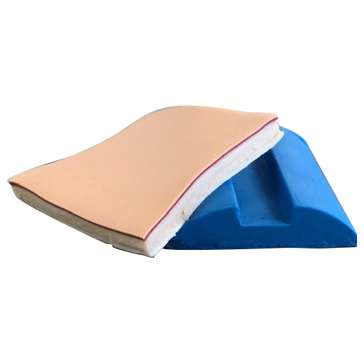 SIMLABSOLUTIONS PRACTISKIN™ SUTURE PAD AND CRADLE