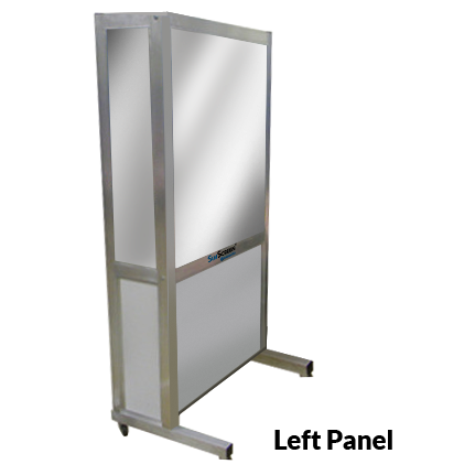 SIMSCREEN® LC1 DESK CORNER PANEL – LEFT
