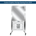 SIMSCREEN® LC1 DESK CORNER PANEL – LEFT