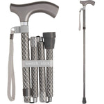 Switch Sticks Engraved Folding Walking Stick