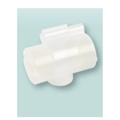 Dynarex Heat Moisture Exchanger Tracheostomy adult T - shape with suction port case of 50
