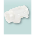 Dynarex Heat Moisture Exchanger Tracheostomy adult T - shape HME with swivel oxygen port case of 50