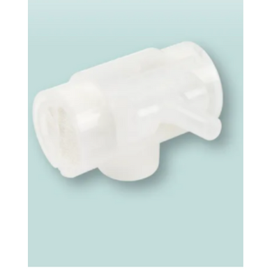 Dynarex Heat Moisture Exchanger Tracheostomy adult T - shape HME with swivel oxygen port case of 50