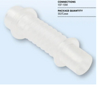 Dynarex Tubes & Connectors peditric flex connector case of 50