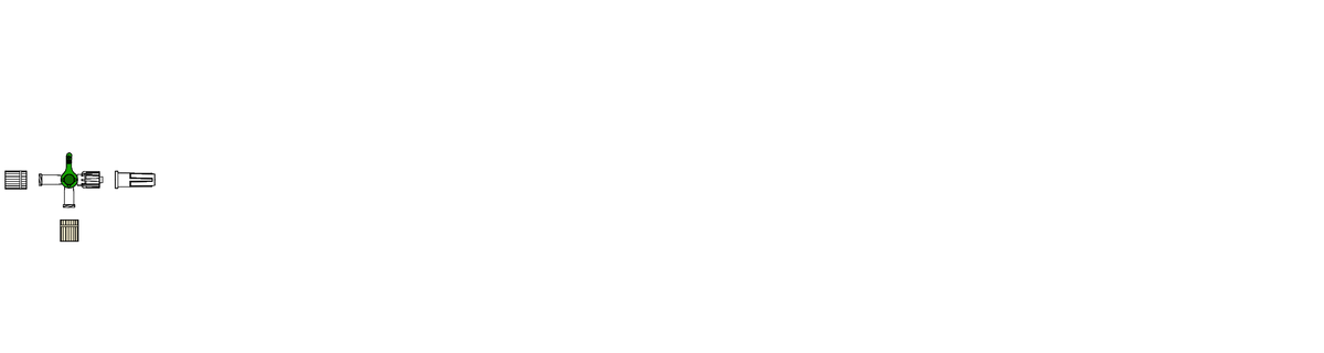 CODAN Four-way stopcock