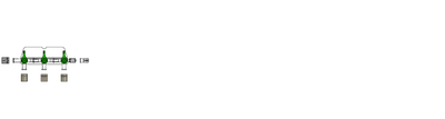 CODAN 3-gang four-way stopcocks on a manifold plate
