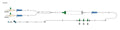 CODAN (2) vented spikes, (3) roller clamps, 200 micron filter chamber,