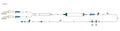 CODAN (2) non-vented spikes, (3) roller clamps, large volume elongated 170 micron filter chamber, cylinder hand pump, detachable 2-gang four-way stopcocks, needlefree Y-site, 8” pigtail with spin-lock