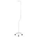 Metal hanging stand with 5 casters (stand and pole)