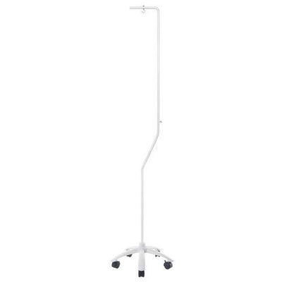 Metal hanging stand with 5 casters (stand and pole)