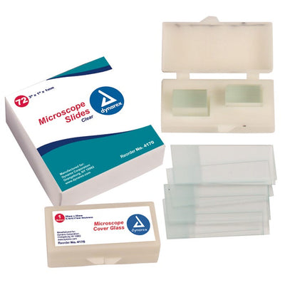 Dynarex Microscope Slides case of 20 Quantity per box: 72