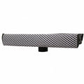 8 W Straight Rubber Window Squeegee Without Handle Black